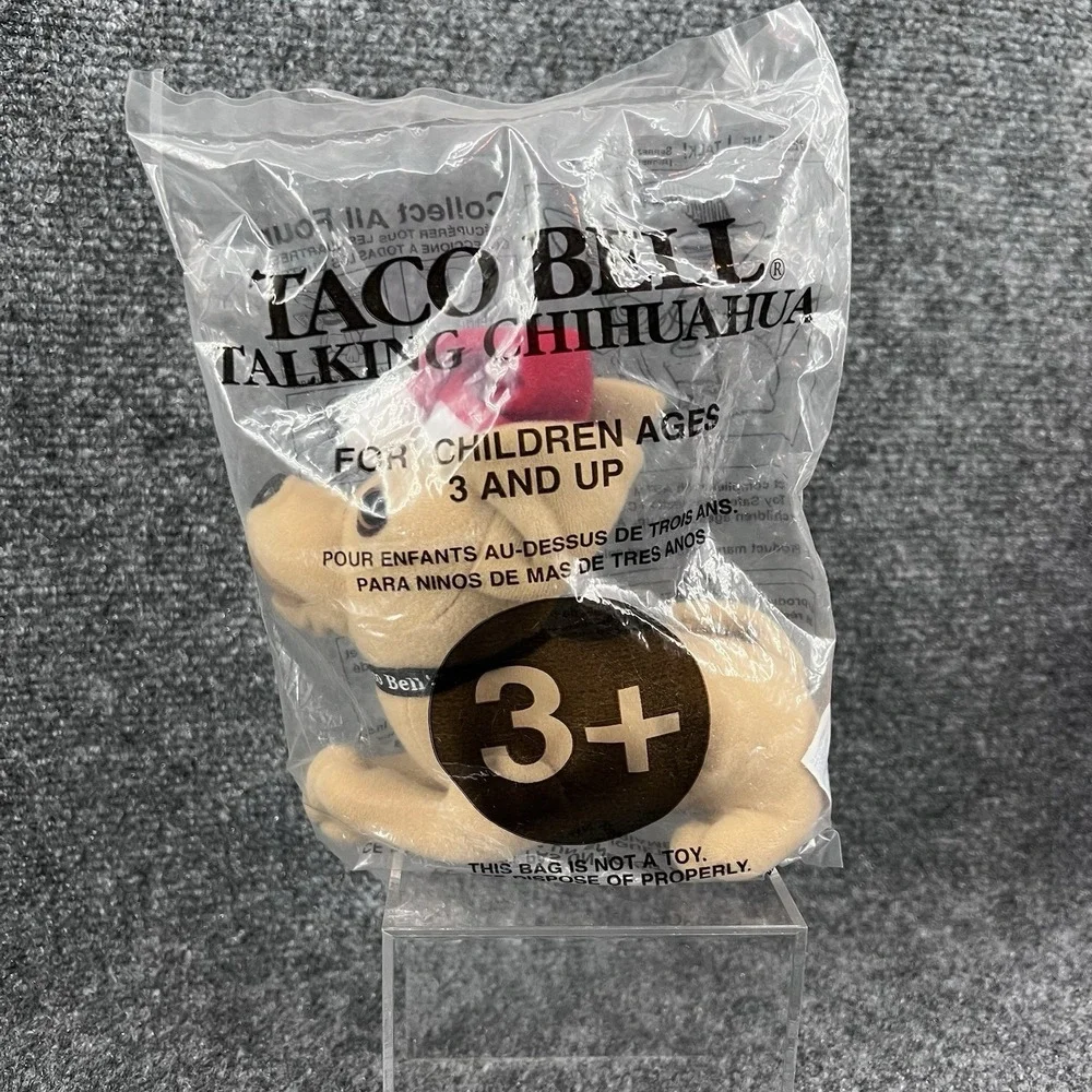 New Sealed Taco Bell Talking Chihuahua Dog 
